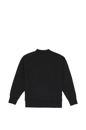 black fabric sweatshirt PALM ANGELS KIDS | PBBA012S26FLE002110